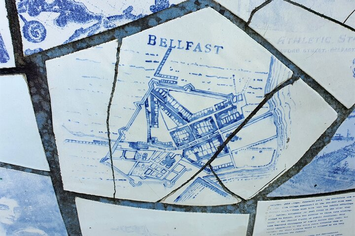 Map of Belfast in 1685